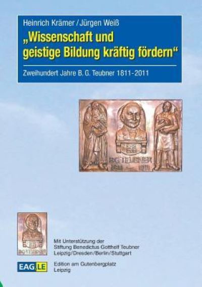 Cover for Heinrich Kramer · Wissenschaft Und Geistige Bildung Kraftig Fordern (Paperback Book) (2011)