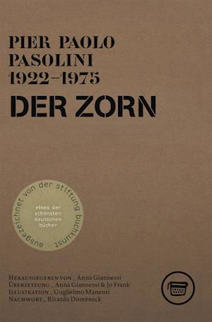 Cover for Pier Paolo Pasolini · Der Zorn (Book) (2021)