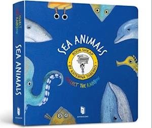Cover for Katerina Taberko · Sea animals - Collect the rainbow (Board book) (2022)