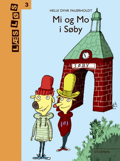 Cover for Helle Dyhr Fauerholdt · Læs løs 3: Mi og Mo i Søby (Bound Book) [2e édition] (2019)