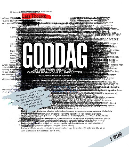 Cover for Lars Thorsen · Goddag (Sewn Spine Book) [1. Painos] (2018)