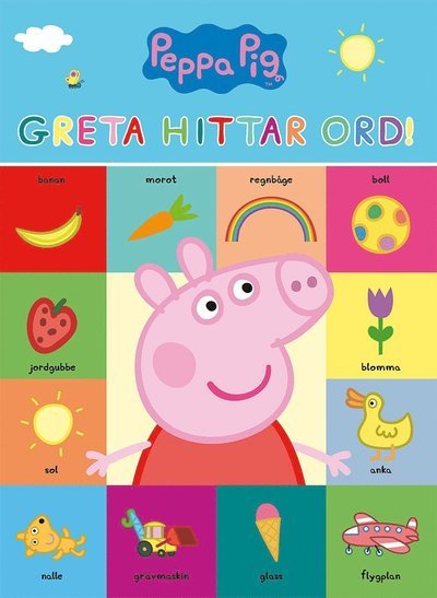 Cover for Mark Baker · Greta Gris: Greta hittar ord! (Board book) (2019)