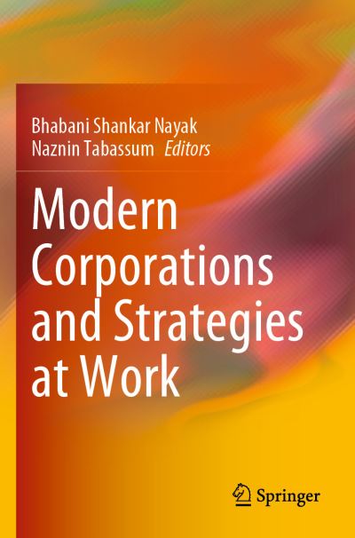 Cover for Bhabani Shankar Nayak · Modern Corporations and Strategies at Work (Book) (2023)