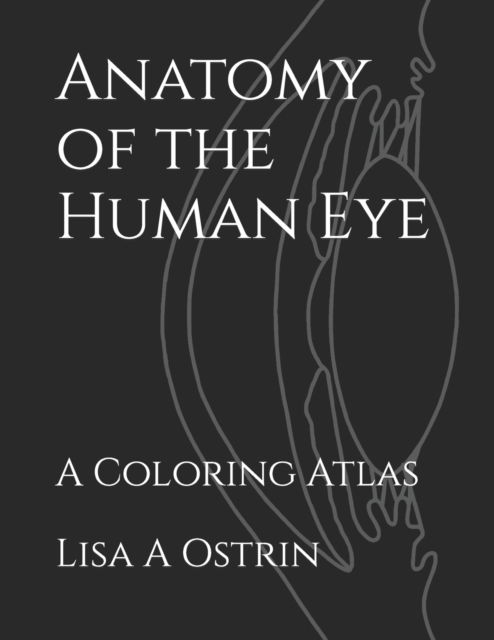 Cover for Lisa A Ostrin · Anatomy of the Human Eye: A Coloring Atlas (Paperback Book) (2021)