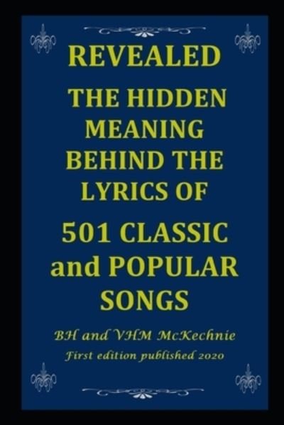 Cover for Vhm McKechnie · Revealed (Paperback Bog) (2020)