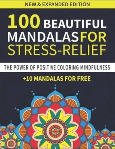 Cover for Blvdbook Beautiful Mandalas Publishing · 100 Beautiful Mandalas For Stress Relief (Taschenbuch) (2020)