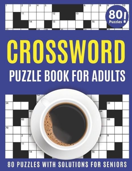Cover for G T Stephen Publication · Crossword Puzzle Book For Adults (Paperback Bog) (2021)