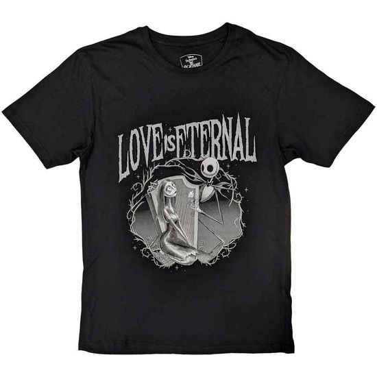 Cover for Nightmare Before Christmas - The · The Nightmare Before Christmas Unisex T-Shirt: Jack &amp; Sally Love Is Eternal (T-shirt)