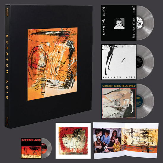 Cover for Scratch Acid · Scratch Acid Box Set (Ltd Clear Vinyl 3xlp + 7''+book) (LP) [Box set] (2025)