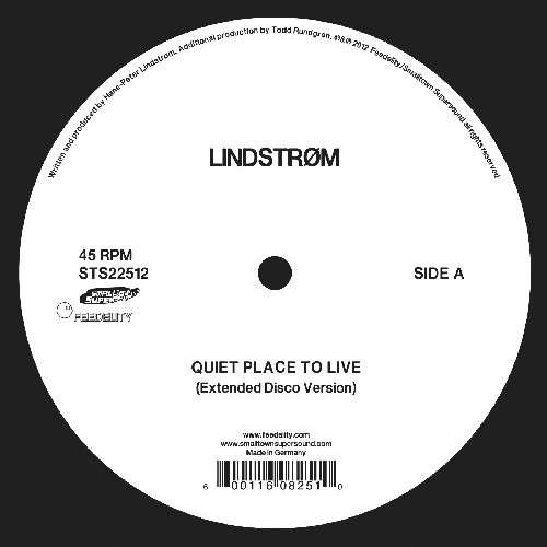 Quiet Place to Live - Lindstrom - Music - Smalltown Supersound - 0600116082510 - February 28, 2012