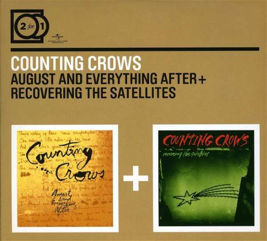 Cover for Counting Crows · August And Everything After / Recovering The Satellites (CD) (2009)