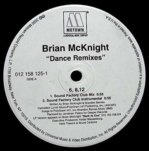 Cover for Brian Mcknight · 6,8,10,12 (LP) (1990)