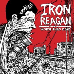 Cover for Iron Reagan · Worse Than Dead (LP) [Limited edition] (2013)