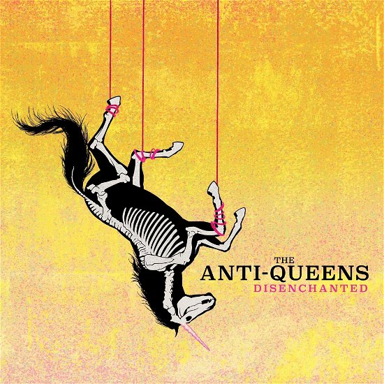 Cover for The Anti-queens · Disenchanted (Ltd. Edition Yellow Swirly Vinyl) (LP) (2024)