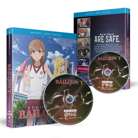 A Certain Scientific Railgun T - Part Two - Blu-ray - Movies - ADVENTURE, FOREIGN, ANIMATION, ANIME, AC - 0704400104510 - June 29, 2021