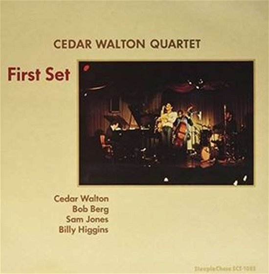 First Set - Cedar -Quartet- Walton - Music - STEEPLECHASE - 0716043108510 - April 29, 2022