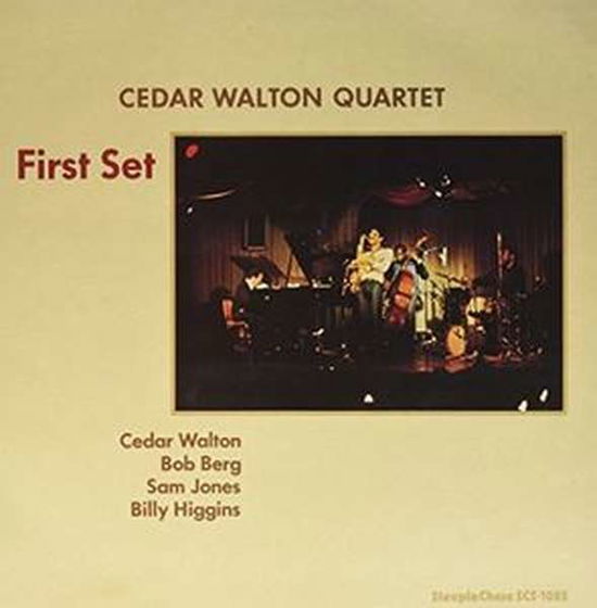 First Set - Cedar -Quartet- Walton - Muzyka - STEEPLECHASE - 0716043108510 - 29 kwietnia 2022