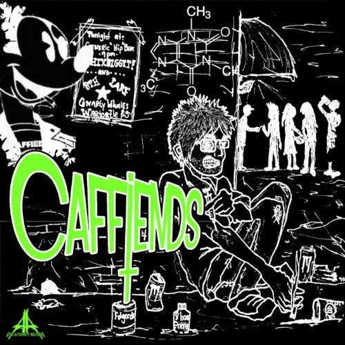 Cover for Caffiends (LP) (2017)