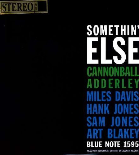 Cover for Cannonball Adderley · Somethin' Else (LP) [180 gram edition] (2009)
