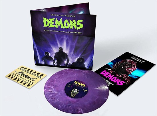 Cover for Claudio Simonetti · Demons Original Soundtrack: Deluxe Gatefold Edition + Colored Vinyl (LP) [Coloured edition] (2019)
