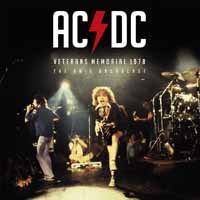 Cover for AC/DC · Veterans Memorial 1978 (Black) (LP) (2018)