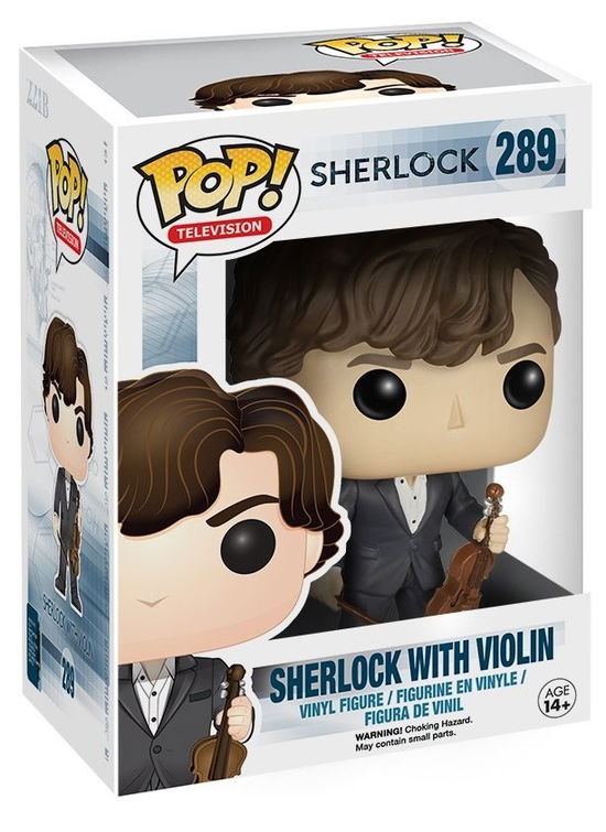 Sherlock Holmes W/violin - TV Series =vinyl Figure= - Merchandise - FUNKO POP! - 0849803060510 - 22 september 2015