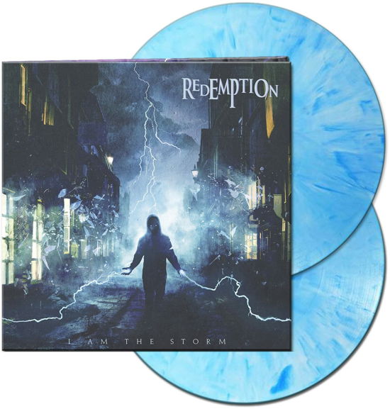 Cover for Redemption · I Am the Storm (Clear Blue/ White Marble Vinyl) (LP) (2023)