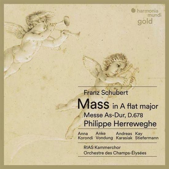 Cover for Herreweghe  Rias Kammerchor  Oce · Schubertmass in a Flat Major (CD) (2018)