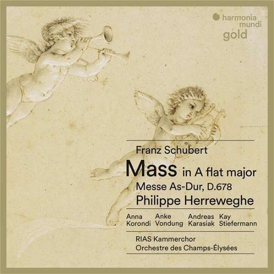 Schubertmass in a Flat Major - Herreweghe  Rias Kammerchor  Oce - Musikk - HARMONIA MUNDI - 3149020933510 - 24. mai 2018