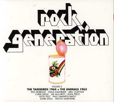 Cover for Animals / Yardbirds · Rock Generation Vol.2 (CD) (2014)