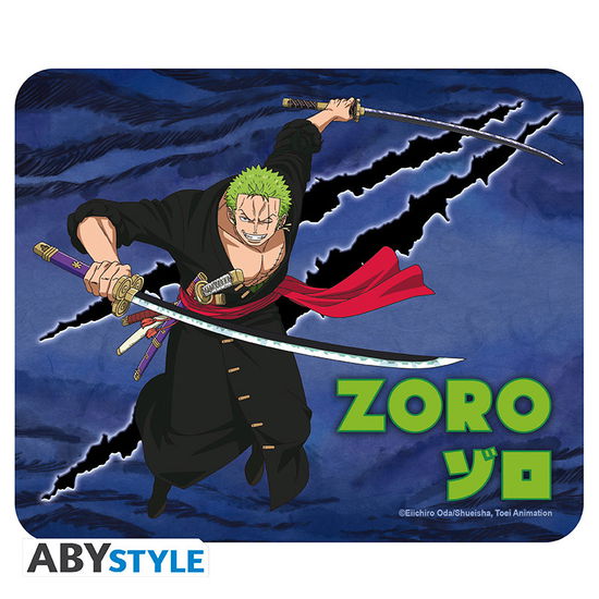 Cover for One Piece: ABYstyle · ONE PIECE - Flexible Mousepad - Roronoa Zoro (ACCESSORY)