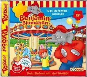 Cover for Benjamin Blümchen · Folge 151:das Elefantenkarussell (CD) (2022)