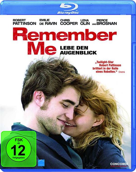 Remember Me-lebe den Augenblick - Robert Pattinson / Emilie De Ravin - Movies - Aktion Concorde - 4010324037510 - August 30, 2010
