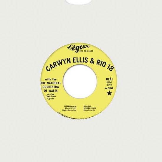 Cover for Carwyn Ellis &amp; Rio 18 · Ola! (LP) [Limited edition] (2021)