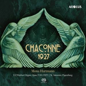 Cover for Mona Hartmann · Chaconne 1927 - Works For Organ (CD) (2025)