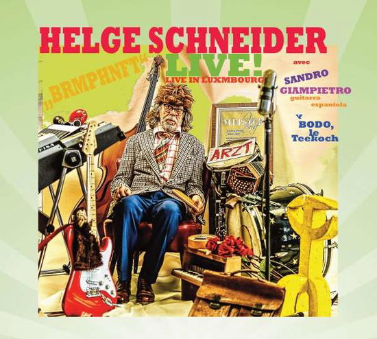 Live In Luxembourg - Helge Schneider - Music - RAILROAD TRACKS - 4251896100510 - March 18, 2022