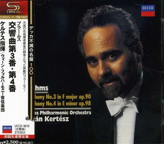 Cover for Istvan Kertesz · Brahms: Symphonies No.3 &amp; No.4&lt;ltd *(&amp; Vienna Philharmonic Orchestra) (CD) [Japan Import edition] (2008)