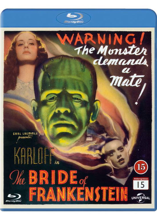 Cover for Universal Monsters · Bride of Frankenstein (Blu-ray) (2013)