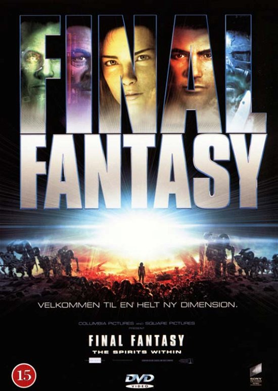 Kas - Final Fantasy DVD S-t -  - Elokuva - JV-SPHE - 5051159152510 - maanantai 8. joulukuuta 2003