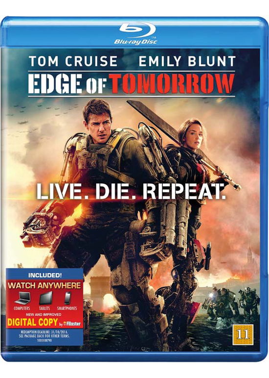 Edge of Tomorrow -  - Elokuva - Warner - 5051895256510 - maanantai 20. lokakuuta 2014