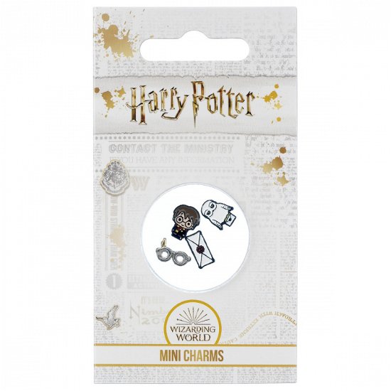 HARRY POTTER - Set of 4 Mini Charms Necklace - Har - Harry Potter - Merchandise - CARAT SHOP - 5055583443510 - 