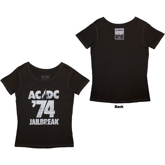 AC/DC Unisex T-Shirt: 74 Jailbreak (Back Print & Ex-Tour) - AC/DC - Merchandise -  - 5056737289510 - October 8, 2024