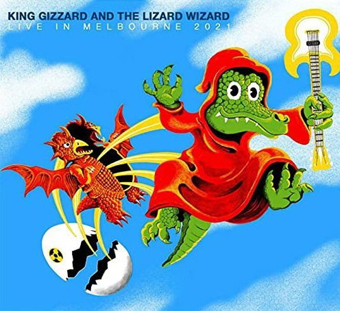 Cover for King Gizzard and The Lizard Wizard · Live in Melbourne 2021 (CD) [Limited Numbered edition] (2021)