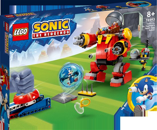 Cover for Lego · Lego: 76993 - Sonic - Sonic Vs Dr Eggman'S Robot Death Egg (Legetøj)