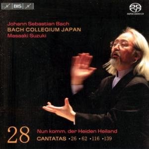 Cover for Bach Collegium Japansuzuki · Bach Cantatas Vol 28 (CD) (2005)