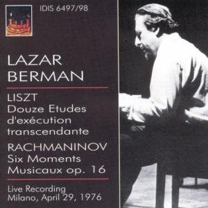 Cover for Lazar Berman · Berman Plays Liszt &amp; Idis Klassisk (CD) (2006)