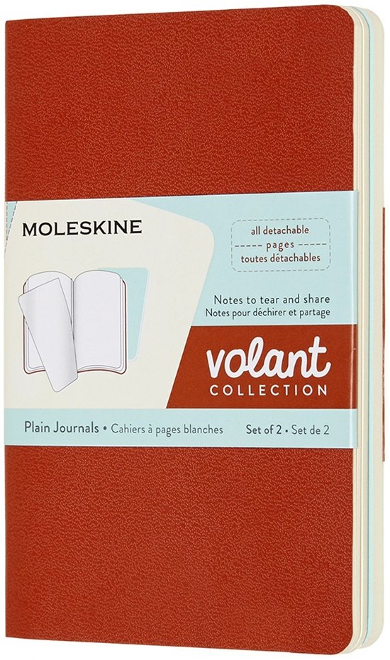 Cover for Moleskine · Moleskine Volant Pocket/A6, 2er Set, Bl (Book) (2018)