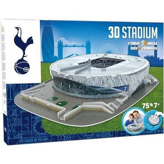 Cover for 3D Stadium Puzzles  Tottenham Hotspur White Hart Lane Puzzles · Tottenham Hotspur 3D Stadium Puzzle (Paperback Book) (2024)