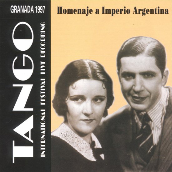 Cover for Varios. · Homenaje Imperio Argentina (CD)