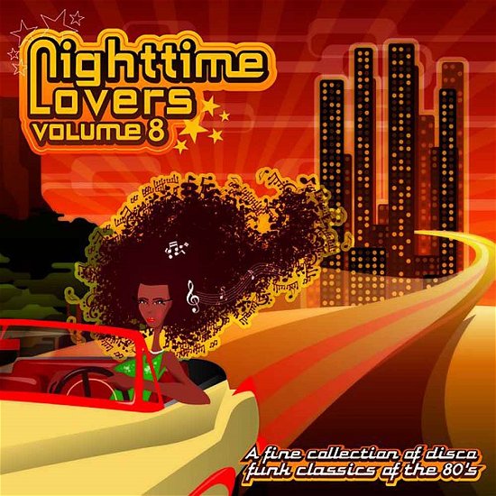 Cover for Nighttime Lovers 8 / Various (CD) (2008)